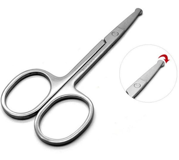 stainless steel beauty round head scissors makeup tools safety eyebrow clips cuts hair removal products nose scissors
stainless steel beauty round head scissors makeup tools safety eyebrow clips cuts hair removal products nose scissors