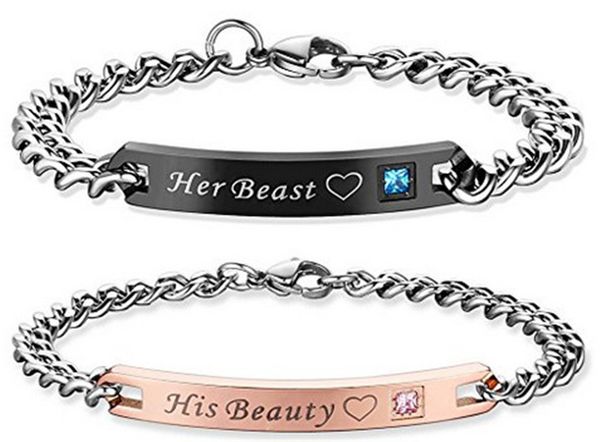 quality european and american jewelry, couple bracelet, titanium steel couple rose gold, black bracelet wholesale ing, Golden;silver
quality european and american jewelry, couple bracelet, titanium steel couple rose gold, black bracelet wholesale ing, Golden;silver