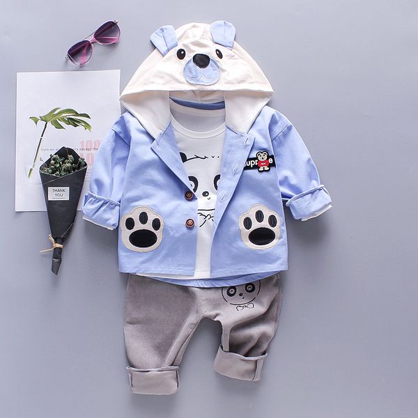 autumn cute bear 3pcs fashion baby boy clothes cotton long sleeve t shirt+pants bebes tracksuit baby boy clothing set, White
autumn cute bear 3pcs fashion baby boy clothes cotton long sleeve t shirt+pants bebes tracksuit baby boy clothing set, White