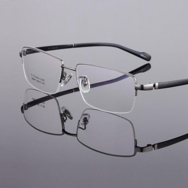 w-155 pure titanium spectacle frame big face men half-rim prescriptio myopia eyeglasses frame large eyewear degree glasses, Black
w-155 pure titanium spectacle frame big face men half-rim prescriptio myopia eyeglasses frame large eyewear degree glasses, Black