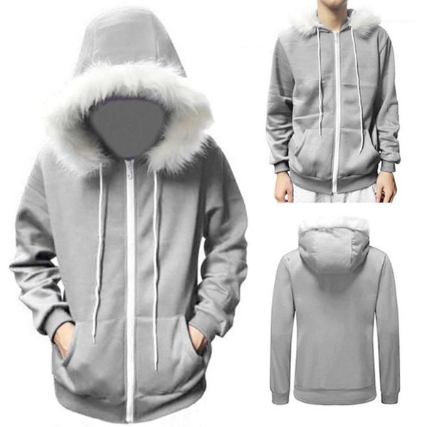 hoodie thicken cardigan hooded man sweatshirts with zipper casual solid color loose homme clothes winter autumn mens, Black
hoodie thicken cardigan hooded man sweatshirts with zipper casual solid color loose homme clothes winter autumn mens, Black