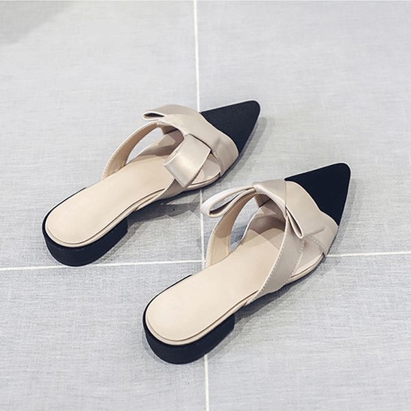 slippers muller shoes 2021 summer outer wear slipper female wild pointed flat loafers baotou, Black
slippers muller shoes 2021 summer outer wear slipper female wild pointed flat loafers baotou, Black