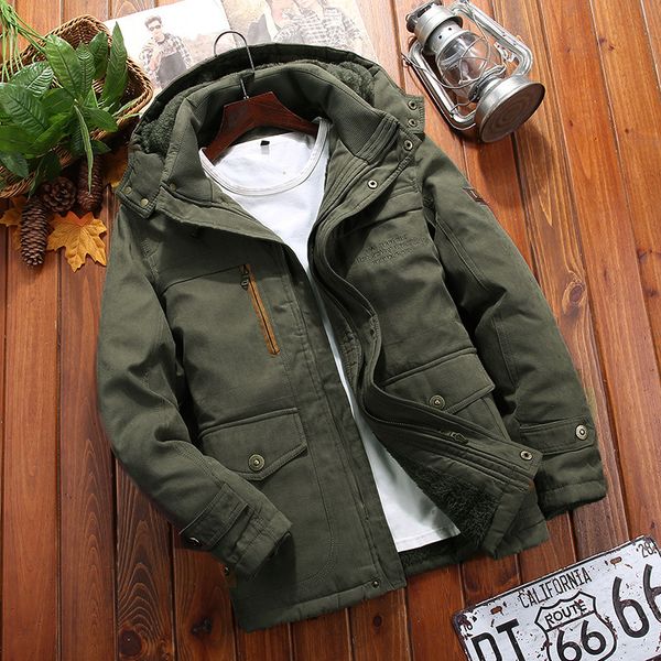 2020 winter men fleece jacket coat men's thicken warm military tactical jacket male hooded windbreaker parkas plus size overcoat, Black;brown
2020 winter men fleece jacket coat men's thicken warm military tactical jacket male hooded windbreaker parkas plus size overcoat, Black;brown