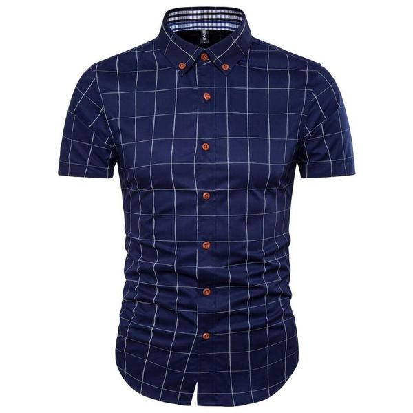men's casual shirts men short sleeve shirt male plaid dress slim fit hawaiian social plus size, White;black
men's casual shirts men short sleeve shirt male plaid dress slim fit hawaiian social plus size, White;black
