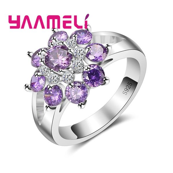 summer jewelry 925 sterling silver ring hollow shape wedding cute purple crystal flower proposal for girlfriend, Golden;silver
summer jewelry 925 sterling silver ring hollow shape wedding cute purple crystal flower proposal for girlfriend, Golden;silver