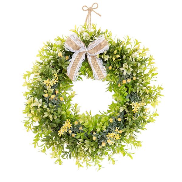 small fresh simulated green leaf decorative wreaths door decoration european-style garden wall hanging ing
small fresh simulated green leaf decorative wreaths door decoration european-style garden wall hanging ing