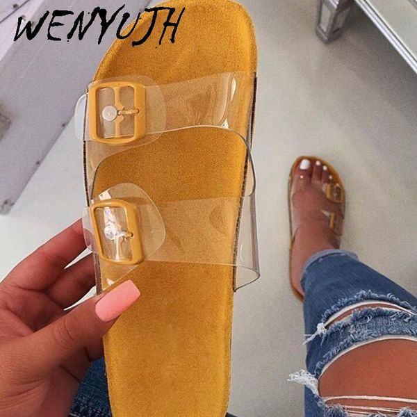 jelly slides summer women flat slippers transparent strap female open toe causal flip flops outdoor ladies beach shoes, Black
jelly slides summer women flat slippers transparent strap female open toe causal flip flops outdoor ladies beach shoes, Black