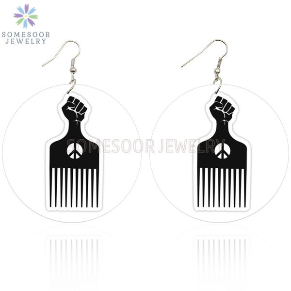 dangle & chandelier somesoor both sides print afro comb power fist wooden drop earrings peace symbol african wood ear jewelry for women gift, Silver
dangle & chandelier somesoor both sides print afro comb power fist wooden drop earrings peace symbol african wood ear jewelry for women gift, Silver
