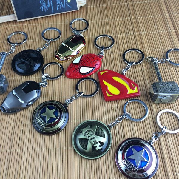 metal spider man x men keyrings keychains, Silver
metal spider man x men keyrings keychains, Silver