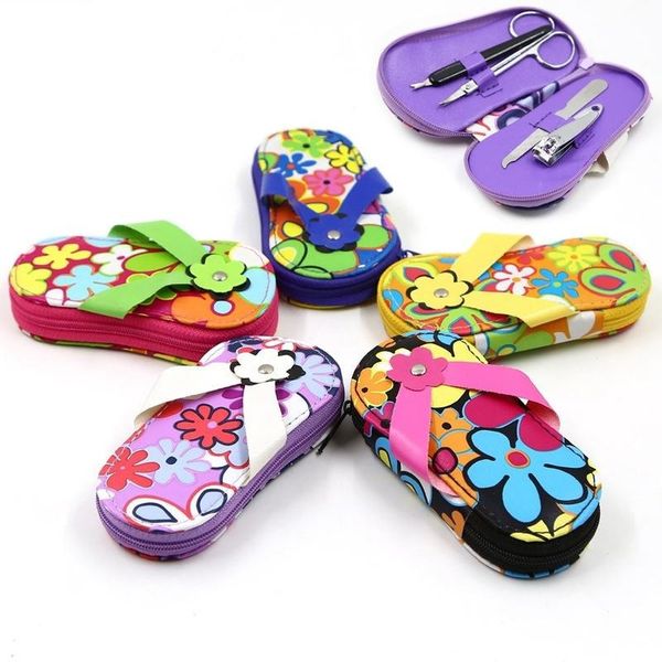 dhl wholesale flower slipper nail tool kit cartoon cute set de manicura stainless steel manicure care tools nail art manicure set
dhl wholesale flower slipper nail tool kit cartoon cute set de manicura stainless steel manicure care tools nail art manicure set