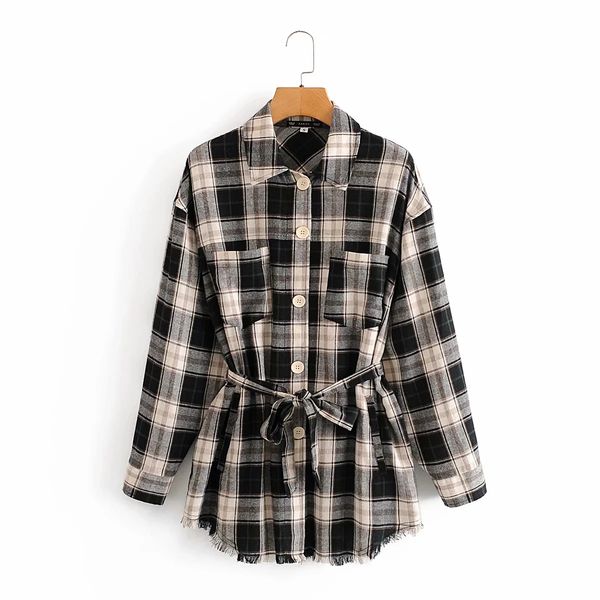 2020 designer v neck long sleeve crew neck designer women blouses shirts the new summer women's fashion jacket with plaid shirt, White
2020 designer v neck long sleeve crew neck designer women blouses shirts the new summer women's fashion jacket with plaid shirt, White