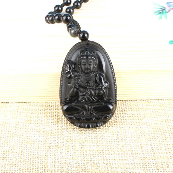 chains natural black obsidian guanyin pendant necklace for men women buddhist amulet carved retro drop, Silver
chains natural black obsidian guanyin pendant necklace for men women buddhist amulet carved retro drop, Silver