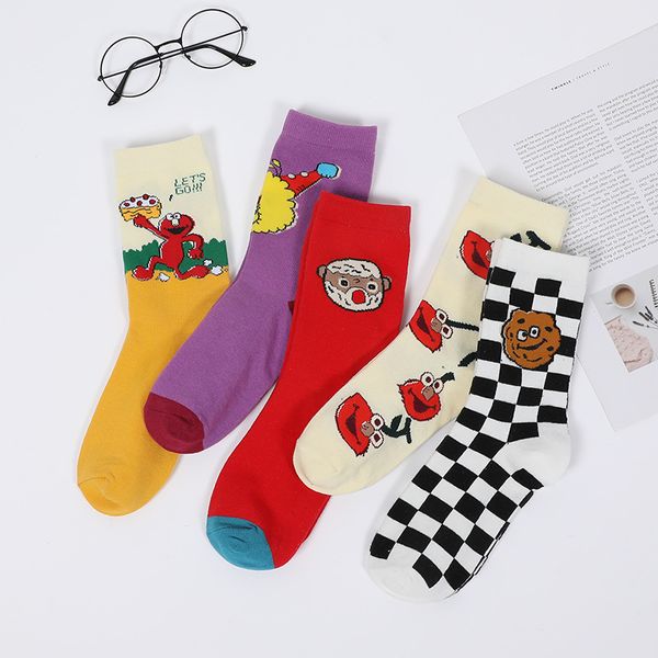 стильный мультфильм hip hop мужчины повседневный спорт скейтборд мода happy socks, Black
стильный мультфильм hip hop мужчины повседневный спорт скейтборд мода happy socks, Black