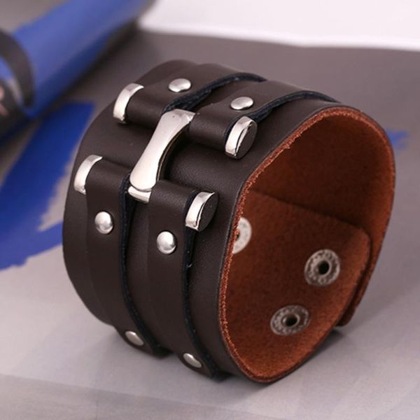 obsede punk leather bracelets stainless steel bracelets men jewelry male charm bangle man wristband, Red;blue
obsede punk leather bracelets stainless steel bracelets men jewelry male charm bangle man wristband, Red;blue