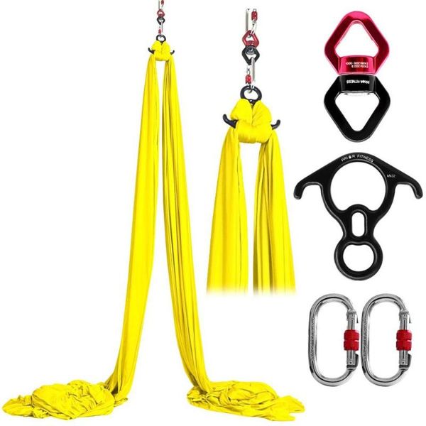 prior fitness 22 meters yoga aerial silks set low stretch hammock trapeze inversion including yoga accessories
prior fitness 22 meters yoga aerial silks set low stretch hammock trapeze inversion including yoga accessories