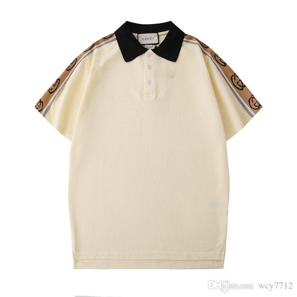 spring luxury italy t shirt mens designer polo t shirts high street classic short sleeve striped little printing polos, Black;brown
spring luxury italy t shirt mens designer polo t shirts high street classic short sleeve striped little printing polos, Black;brown