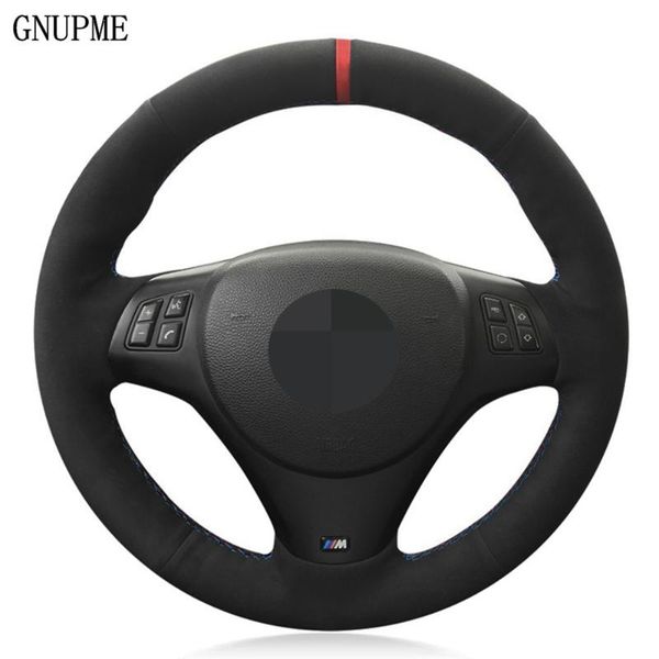 black suede genunie leather hand-stitched car steering wheel cover for m sport m3 e90 e91 e92 e93 e87 e81 e82 e88 x1 e84
black suede genunie leather hand-stitched car steering wheel cover for m sport m3 e90 e91 e92 e93 e87 e81 e82 e88 x1 e84
