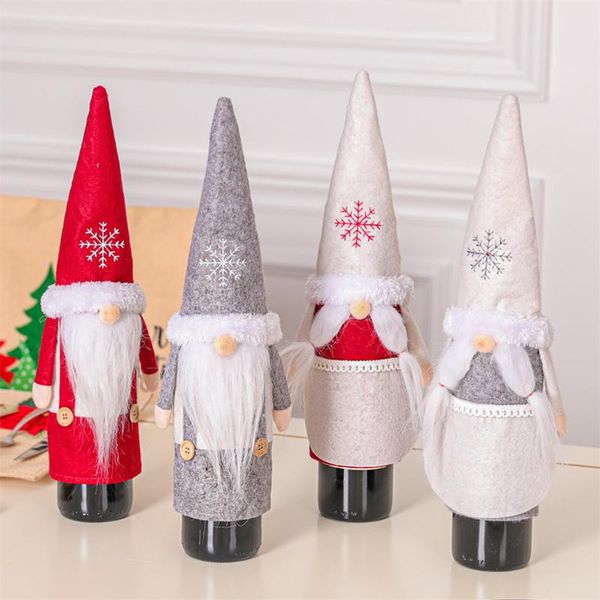 christmas faceless doll wine bottle case nordic land god santa claus champagne wine bottle cover gift bag home party decor #25
christmas faceless doll wine bottle case nordic land god santa claus champagne wine bottle cover gift bag home party decor #25