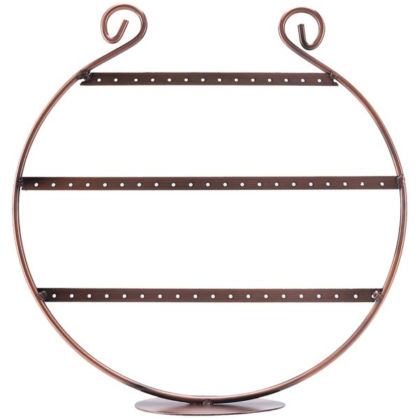 54-hole semi circle earring rack jewelry display rack necklace jewelry storage, Pink;blue
54-hole semi circle earring rack jewelry display rack necklace jewelry storage, Pink;blue