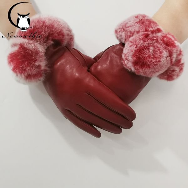 2020 new winter sheepskin mittens leather gloves for women rex fur wrist sheepskin gloves warm female driving, Blue;gray
2020 new winter sheepskin mittens leather gloves for women rex fur wrist sheepskin gloves warm female driving, Blue;gray