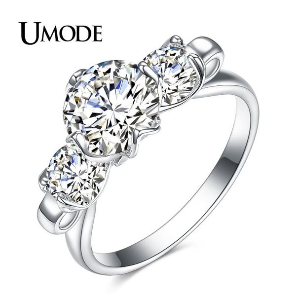 umode trendy fashion charm crystal three stone engagement rings for women wedding jewelry bagues pour femme aur0399, Golden;silver
umode trendy fashion charm crystal three stone engagement rings for women wedding jewelry bagues pour femme aur0399, Golden;silver