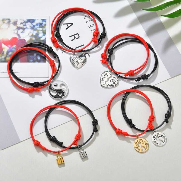 модные bff rope цепь браслет сердца замок ключ tai chi pendant браслет для женщин loves лаки строка rope красный браслеты подарки, Black
модные bff rope цепь браслет сердца замок ключ tai chi pendant браслет для женщин loves лаки строка rope красный браслеты подарки, Black