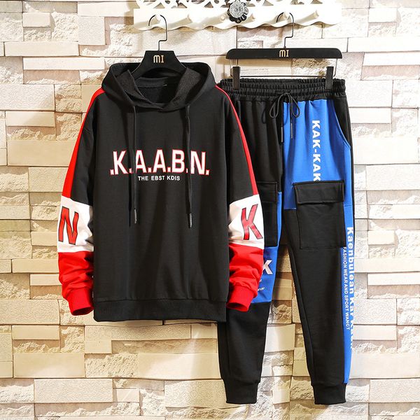 hip hop men's tracksuit sportswear black sets spring autumn casual two piece fashion clothes hoodies+sweatpant kg-24, Gray
hip hop men's tracksuit sportswear black sets spring autumn casual two piece fashion clothes hoodies+sweatpant kg-24, Gray