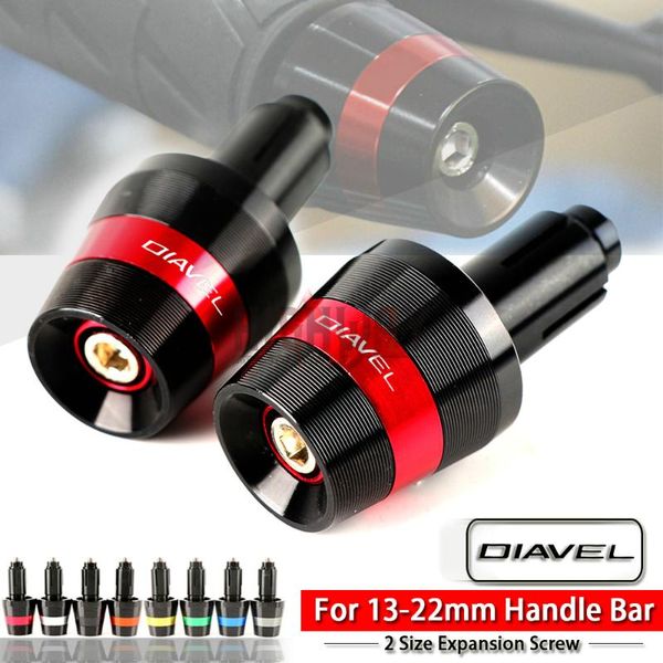 cnc 7/8" 22mm aluminum alloy handlebar handle bar end grips weight plugs cap for diavel
cnc 7/8" 22mm aluminum alloy handlebar handle bar end grips weight plugs cap for diavel