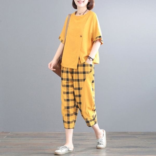 large size clothing large two-piecewomen's two-piecefat mm age-reducing suit women's 2020 new western style plaid stitching loose, Gray
large size clothing large two-piecewomen's two-piecefat mm age-reducing suit women's 2020 new western style plaid stitching loose, Gray