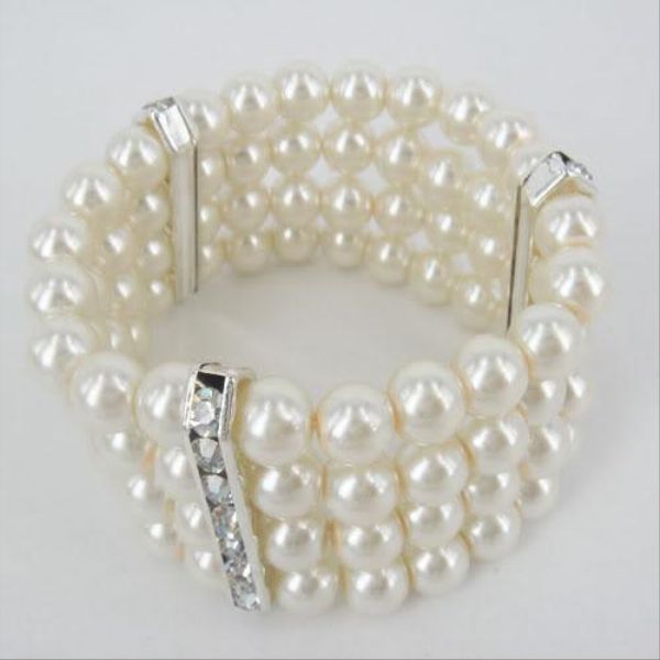 5pcs crystal four milk jewelry pearl white bracelet wedding elastic rows bracelet bdegarden xoncj, Black
5pcs crystal four milk jewelry pearl white bracelet wedding elastic rows bracelet bdegarden xoncj, Black