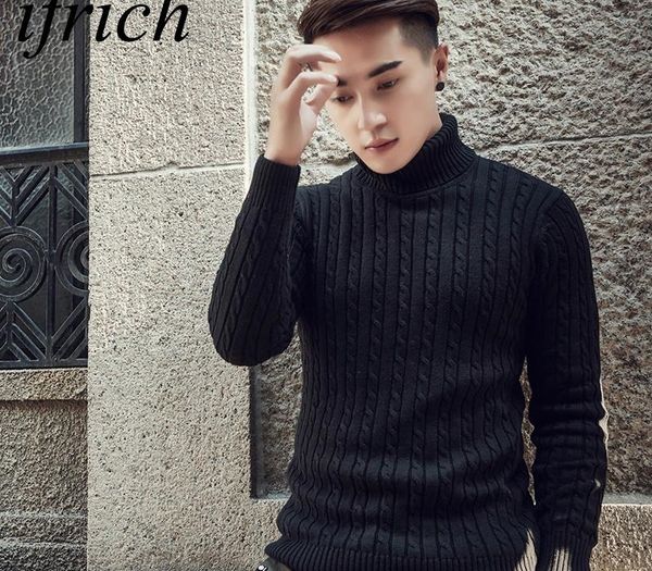 winter thick warm cashmere sweater men turtleneck mens sweaters slim fit pullover men classic wool knitwear homme fall fashion, White;black
winter thick warm cashmere sweater men turtleneck mens sweaters slim fit pullover men classic wool knitwear homme fall fashion, White;black