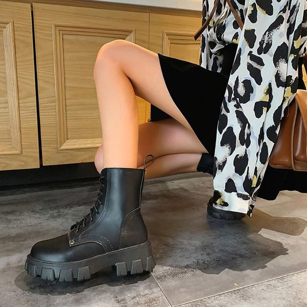 women's female ladies women ankle boots shoes thick foundation thick heel shoes lace fleece solid color riding equestr botas, Black
women's female ladies women ankle boots shoes thick foundation thick heel shoes lace fleece solid color riding equestr botas, Black