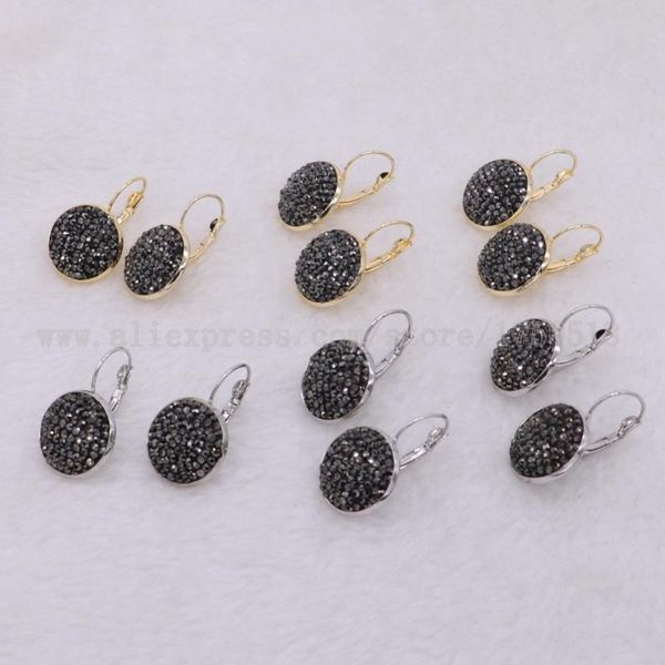 stud 10 pcs black earrings pave the whole stone polished round beads druzy wholesale jewelry gems for women 2665, Golden;silver
stud 10 pcs black earrings pave the whole stone polished round beads druzy wholesale jewelry gems for women 2665, Golden;silver