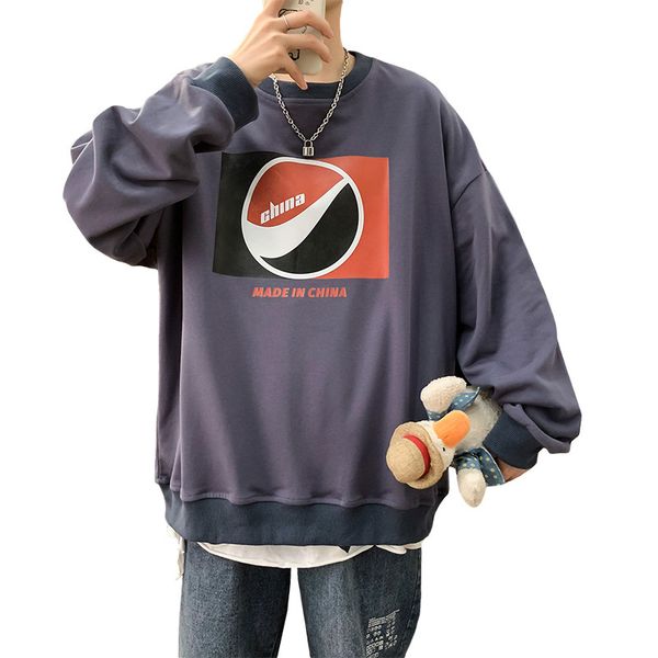 autumn new men's and women's crew neck pullover cartoon pattern printed sweater loose hoodie sweatshirt, Black
autumn new men's and women's crew neck pullover cartoon pattern printed sweater loose hoodie sweatshirt, Black