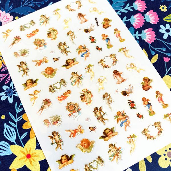 mg191010-15 angel 3d nail art sticker nail decal stamping export japan designs rhinestones decorations, Black
mg191010-15 angel 3d nail art sticker nail decal stamping export japan designs rhinestones decorations, Black