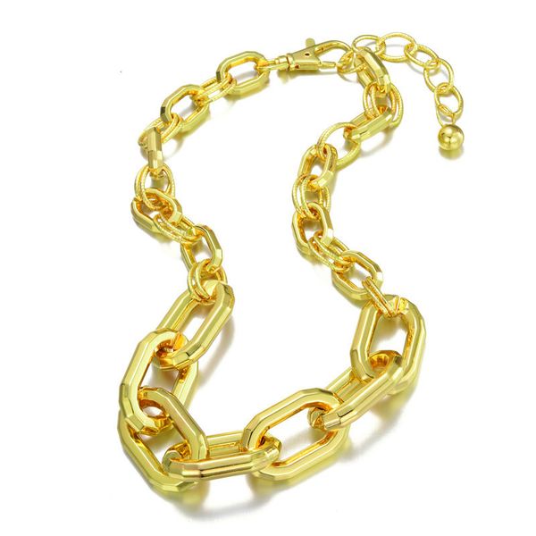 statement gold color acrylic big chain necklace for women long choker necklace pendant 2020 fashion necklaces jewelry gifts, Silver
statement gold color acrylic big chain necklace for women long choker necklace pendant 2020 fashion necklaces jewelry gifts, Silver