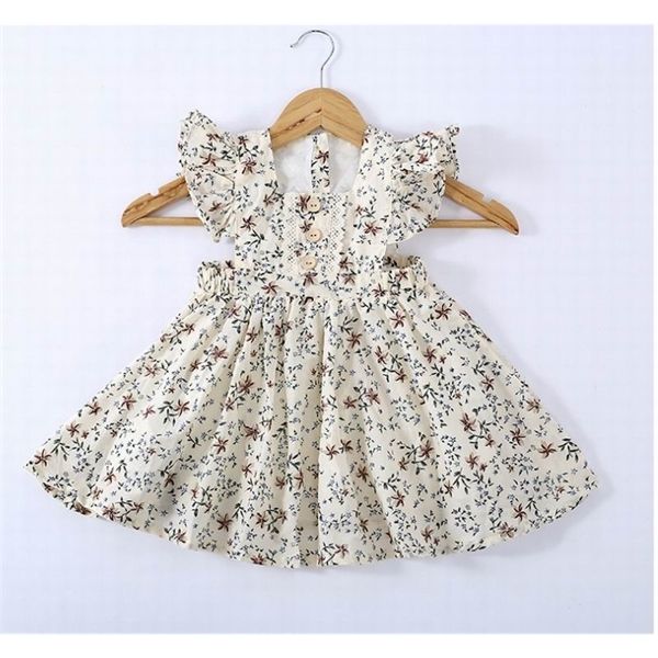 wholesale floral floral baby girl dress 2020 summer new cotton flare sleeve fashion dress kids clothes 2-6y lt028 0923, Red;yellow
wholesale floral floral baby girl dress 2020 summer new cotton flare sleeve fashion dress kids clothes 2-6y lt028 0923, Red;yellow