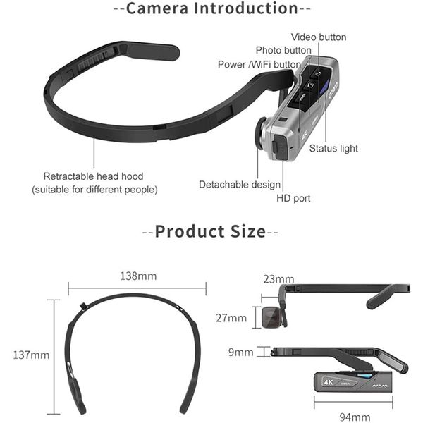 ordro ep7 4k video sport camera digital camcorder uhd 30fps head wearable anti-shake ip65 waterproof camera with remote
ordro ep7 4k video sport camera digital camcorder uhd 30fps head wearable anti-shake ip65 waterproof camera with remote