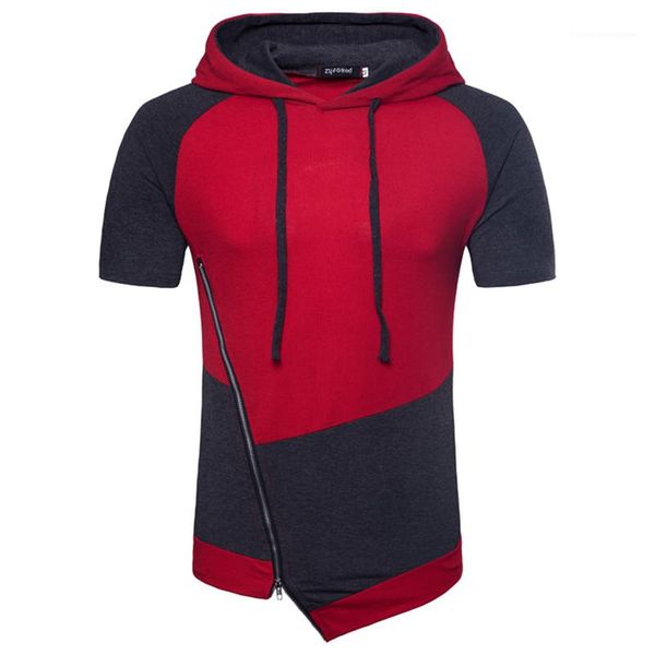 short sleeve stretch panelled loose o neck thin casual hoodies summer spring men clothes designer men hoodies, Black
short sleeve stretch panelled loose o neck thin casual hoodies summer spring men clothes designer men hoodies, Black