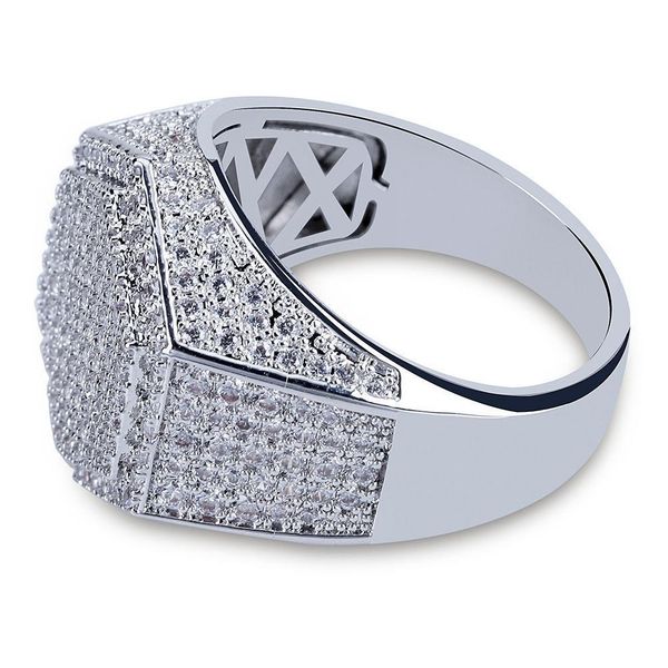 2020 hip hop men's ring jewelry zircon iced out stainless steel rings luxury gold silver plated business type fashion jew
2020 hip hop men's ring jewelry zircon iced out stainless steel rings luxury gold silver plated business type fashion jew