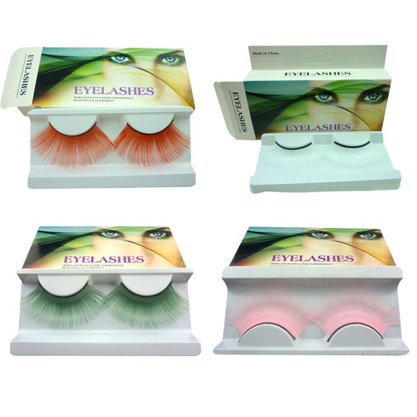 false eyelashes colorful long exaggeration costume party eye lashes professional fake eyelash extension makeup tools
false eyelashes colorful long exaggeration costume party eye lashes professional fake eyelash extension makeup tools