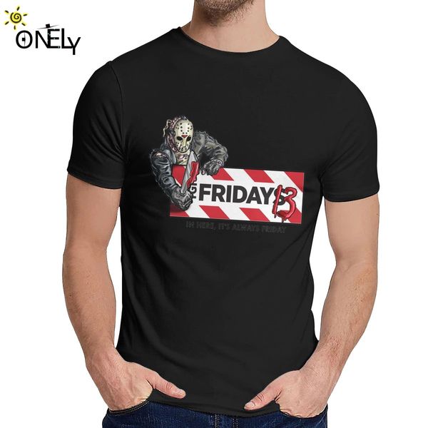 classic round neck jason voorhees always friday the 13th t shirt graphic print 100% cotton homme t shirt s-6xl
classic round neck jason voorhees always friday the 13th t shirt graphic print 100% cotton homme t shirt s-6xl