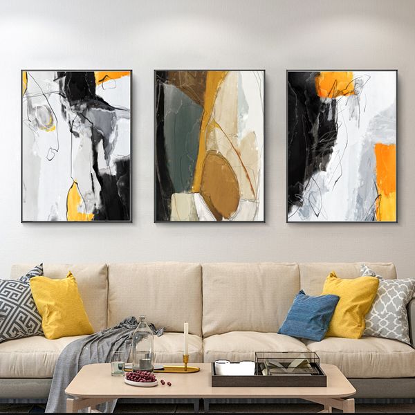abstract black yellow white posters and prints wall art wall decor canvas paintings modern minimalist nordic decoration home
abstract black yellow white posters and prints wall art wall decor canvas paintings modern minimalist nordic decoration home