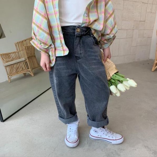 ins fall kids boys girls jeans denim trousers korean jeans girls boys casual denim pants long trousers children clothes, Blue
ins fall kids boys girls jeans denim trousers korean jeans girls boys casual denim pants long trousers children clothes, Blue