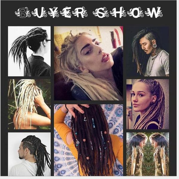 dreadlocks handmade dreadlocks reggae dreadlocks jamaica 20-inch monochrome african white walkerder european and american spot, Black
dreadlocks handmade dreadlocks reggae dreadlocks jamaica 20-inch monochrome african white walkerder european and american spot, Black