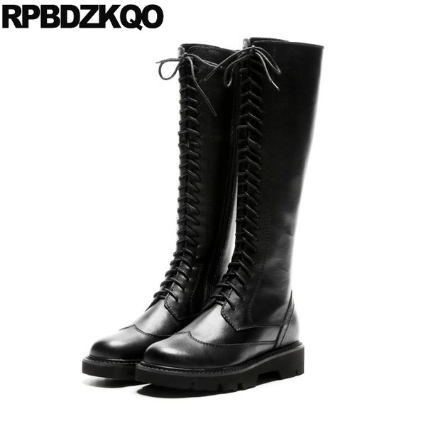 lace up long black 2020 handmade faux fur shoes autumn round toe brand women winter boots genuine leather flat knee high tall
lace up long black 2020 handmade faux fur shoes autumn round toe brand women winter boots genuine leather flat knee high tall