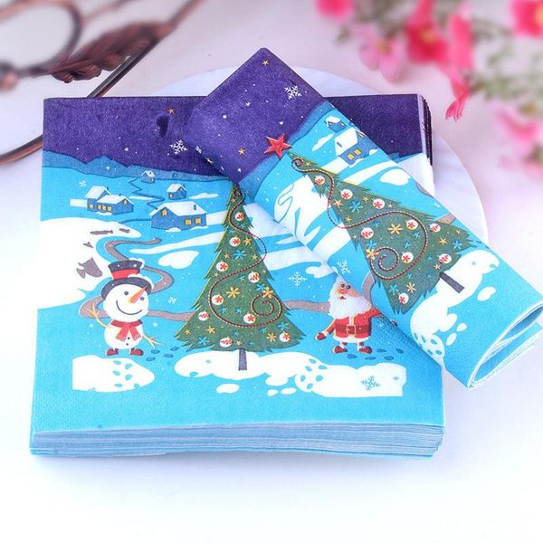20pcs/set snowman beautiful printing napkins paper xmas napkins christmas for home store party christmas supplies
20pcs/set snowman beautiful printing napkins paper xmas napkins christmas for home store party christmas supplies