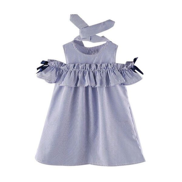 blue color lovely 2pcs toddler kids baby girl outfit clothes strapless stripe dress+headband set drop shipped st05, White
blue color lovely 2pcs toddler kids baby girl outfit clothes strapless stripe dress+headband set drop shipped st05, White