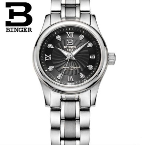 business couple watches 18 colors binger luxury automatic mechanical watch men wristwatches silver stainless steel starp b-603l, Slivery;brown
business couple watches 18 colors binger luxury automatic mechanical watch men wristwatches silver stainless steel starp b-603l, Slivery;brown