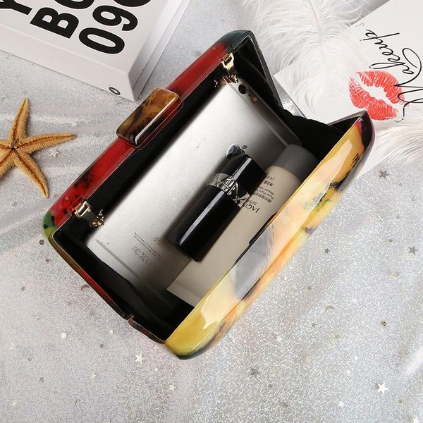 designer- bag female evening bags acrylic fashion design colorful printing women shoulder bags casual vintage clutches purse y19051702
designer- bag female evening bags acrylic fashion design colorful printing women shoulder bags casual vintage clutches purse y19051702
